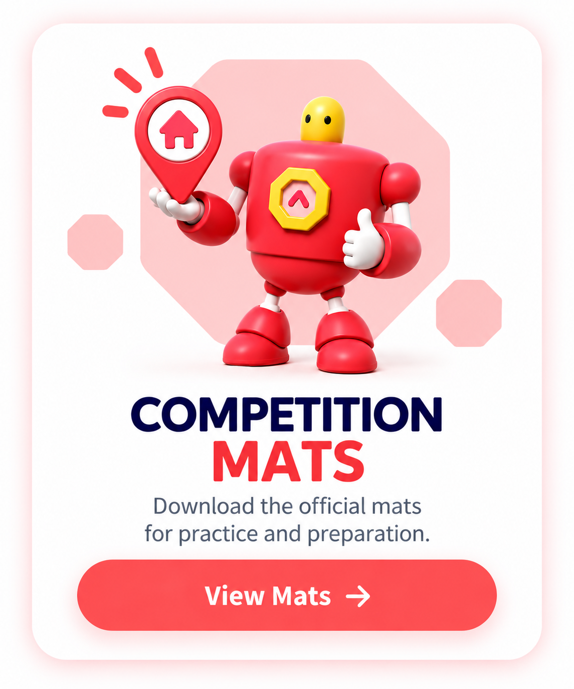 Competition Mats. Download the official mats for practice and preparation. View Mats.